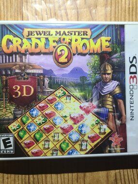 Jewel Master Cradle of Rome 2 Nintendo 3DS game (CIB)
